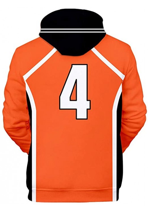 Nishinoya Fleece Hoodie for Men